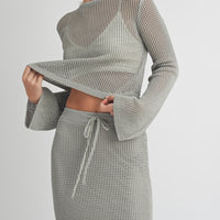 Crochet Knitted Crop Top