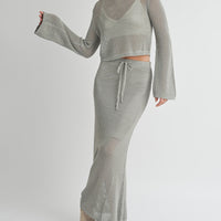 Crochet Knitted Crop Top