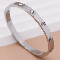 Hinged Bangle Bracelet