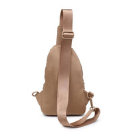 Woven Neoprene Sling Backpack with Adjustable Strap