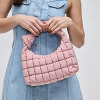 Knot Quilted Mini Tote/Crossbody Bag