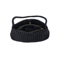 Braided Woven Neoprene Shoulder Bag (with Removable Zip Pouch)