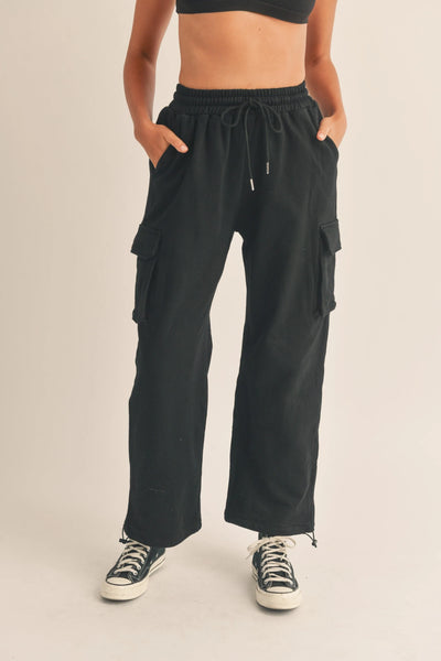 Cargo Pocket Sweat Pants