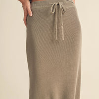Knit Maxi Skirt