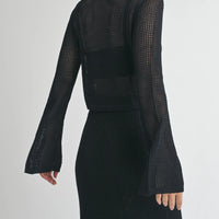 Crochet Knitted Crop Top