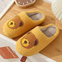 Cute Bear Fluffy Slippers