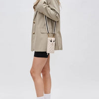 Quilted Cell Phone Crossbody