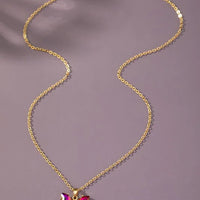 Butterfly Pendant Necklace