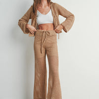 Crochet Wide Leg Pants