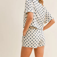 Polka Dot Top & Short Set
