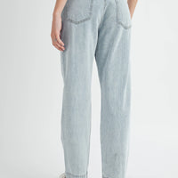 Pleated Detail Denim Jeans