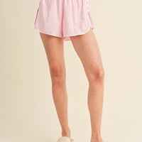 Pleated Sports Shorts