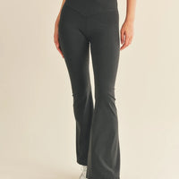 Crossover Flare Leggings