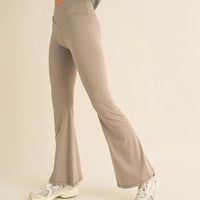 Crossover Flare Leggings