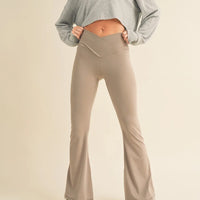 Crossover Flare Leggings