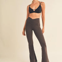 Crossover Flare Leggings