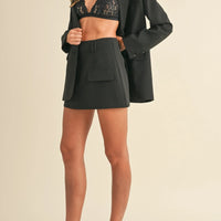 Boy Friend Blazer & Mini Skirt Set