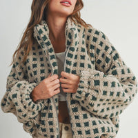 Fuzzy Sherpa Jacket