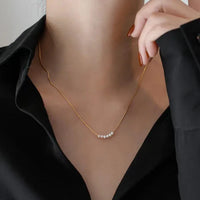 Little Pearl Simple Necklace