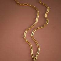 Big Heart Gold Necklace – 18K Gold-Plated Stainless Steel