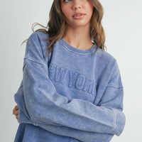 New York Sweatshirt Dress