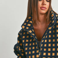 Fuzzy Sherpa Jacket
