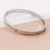 Hinged Bangle Bracelet