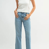Ribbed Knit High Neck Sleeveless Top