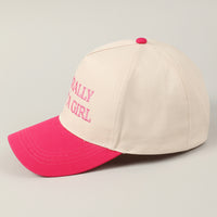 Literally Just a Girl Two Tone Trucker Hat