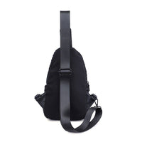 Woven Neoprene Sling Backpack with Adjustable Strap