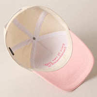 Put it on my husband's tab Embroidery Cap