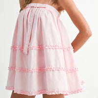 Ruffled Babydoll Mini Dress