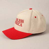 God Bless America Two Tone Cap