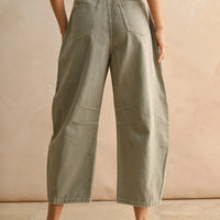 Barrel Cotton Pants