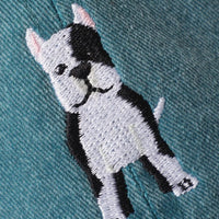 Pit Bull Embroidered Vintage Washed Baseball Cap