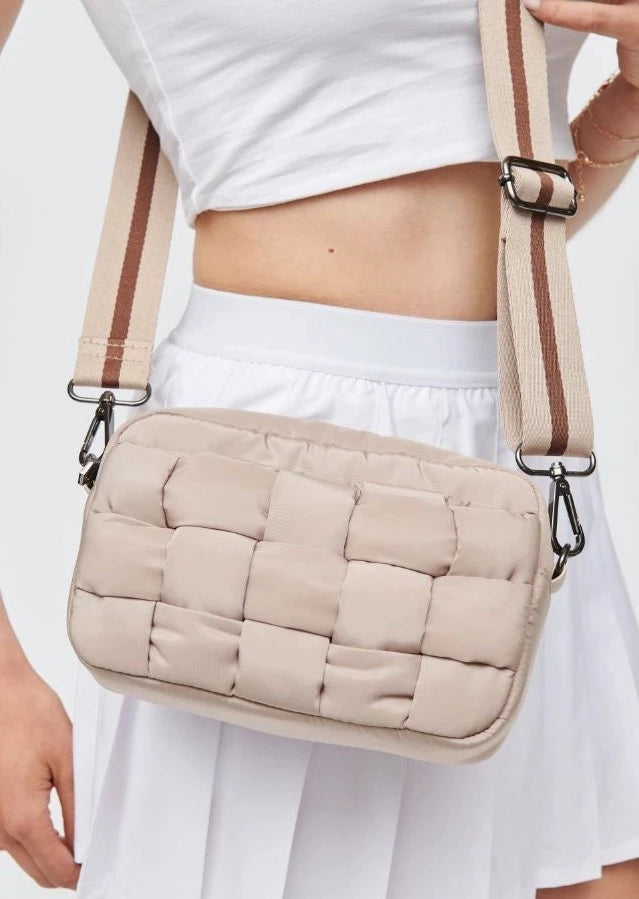 Quilted leather crossbody shop