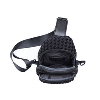 Woven Neoprene Sling Backpack with Adjustable Strap