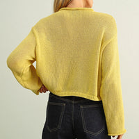 Cozy Button-Up Knit Cardigan