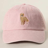 Golden Retriever Embroidered Baseball Cap