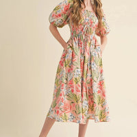 Floral Midi Dress