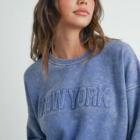 New York Sweatshirt Dress