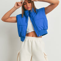 Puffer Crop Vest