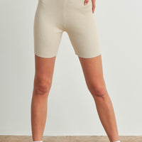Knit Biker Shorts