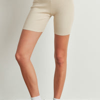 Knit Biker Shorts