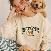 Embroidered Retriever Club Sweatshirt