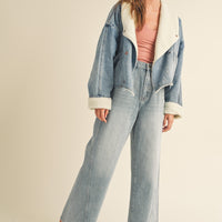 Sherpa Denim Jacket