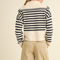 Sailor Collar Cute Sweater Cardigan