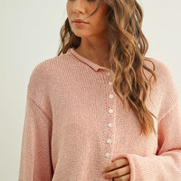 Cozy Button-Up Knit Cardigan