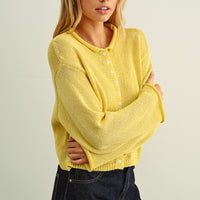 Cozy Button-Up Knit Cardigan