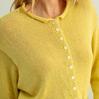 Cozy Button-Up Knit Cardigan